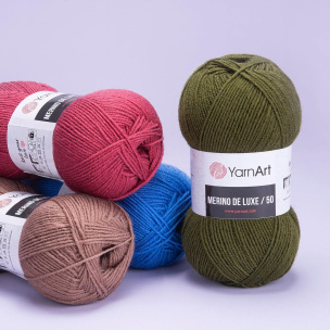 Merino De Luxe 50 przędza 5 x 100g