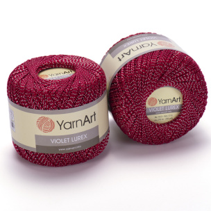 Violet Lurex wloczka 6 x 50 g OUTLET Violet Lurex wloczka 6 x 50 g OUTLET