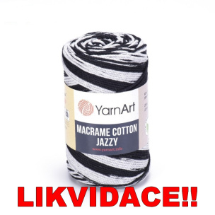 Macrame Cotton Jazzy przędza 4 x 250 g AKCE Macrame Cotton Jazzy przędza 4 x 250 g AKCE